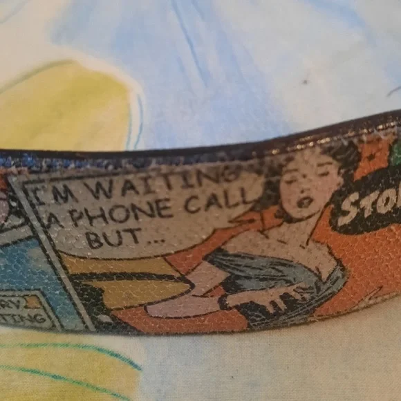Absurd 1990s Unisex Cartoon Pop Art Belt - Picture 9 of 11